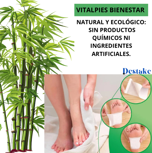 VitalPies Bienestar - Contribuya a su bienestar de forma natural - 10 Unidades