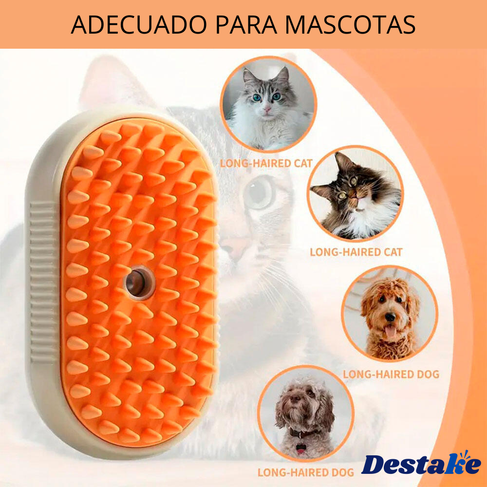 Cepillo PetZen Vapor Para Mascotas